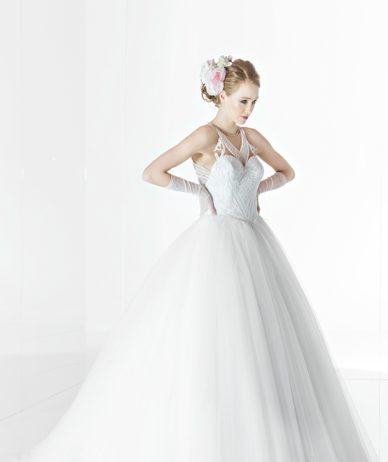 abito da sposa L371